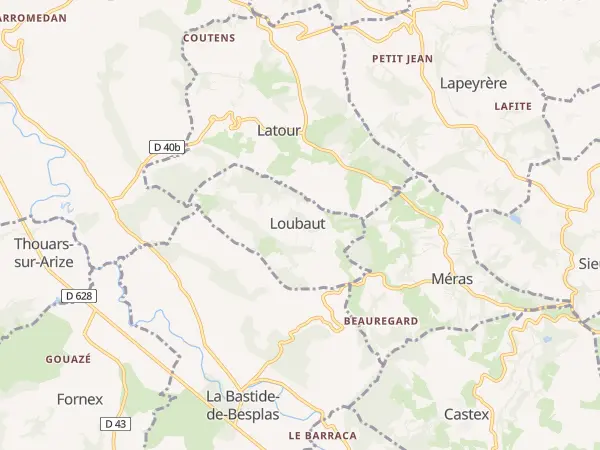 Plan de Loubaut