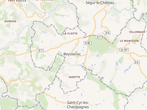 Plan de Beyssenac