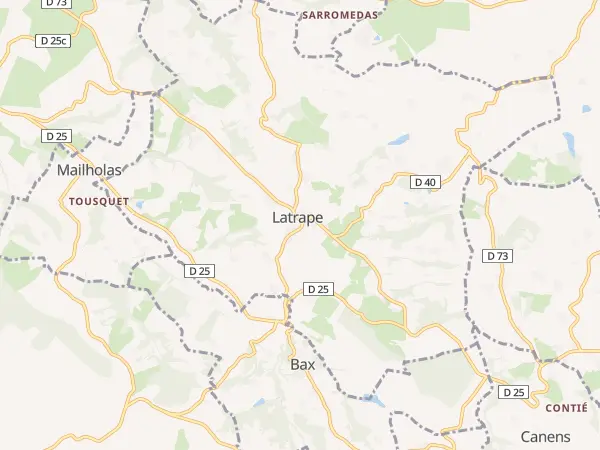 Plan de Latrape
