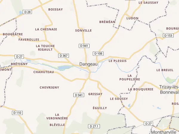 Plan de Dangeau