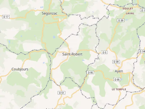 Plan de Saint-Robert