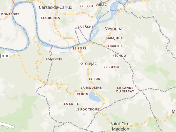 Plan de Groléjac