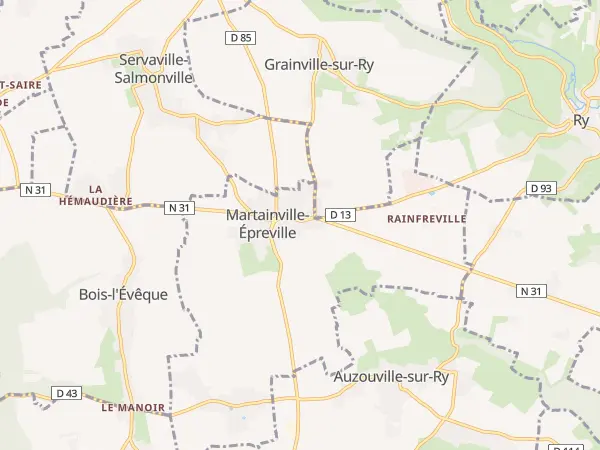 Plan de Martainville-Épreville