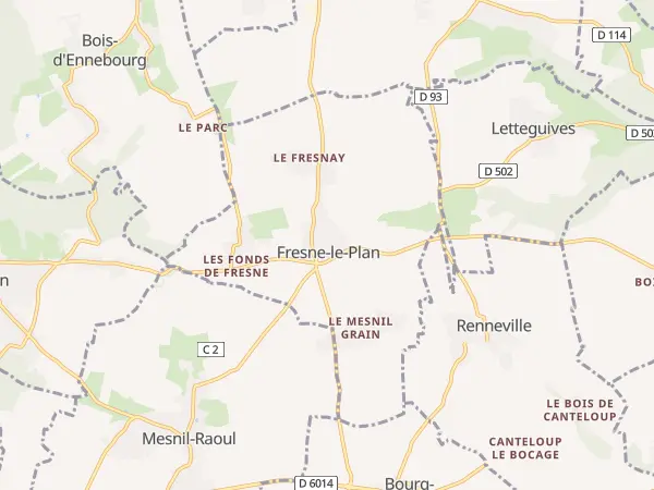 Plan de Fresne-le-Plan
