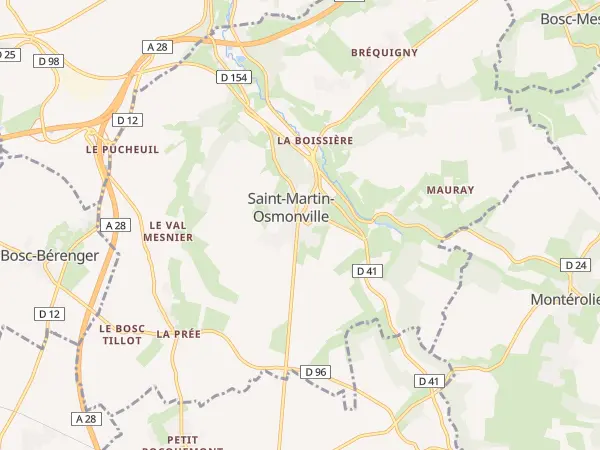 Plan de Saint-Martin-Osmonville