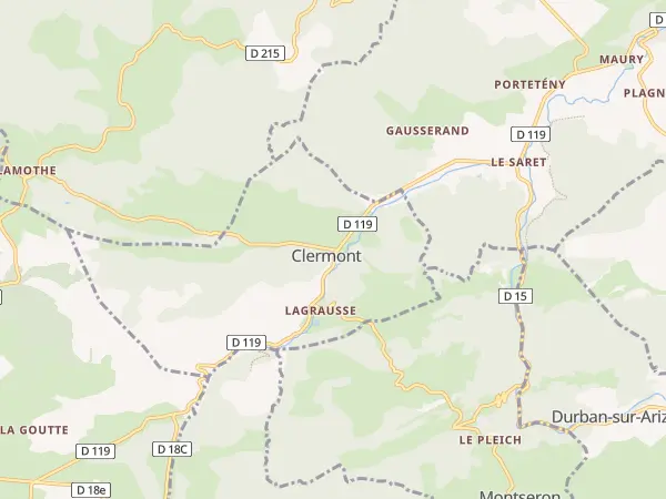 Plan de Clermont