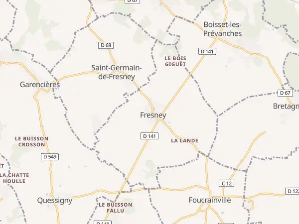 Plan de Fresney
