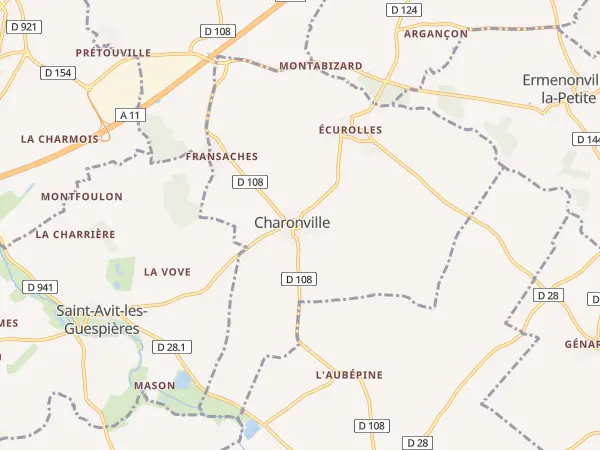 Plan de Charonville
