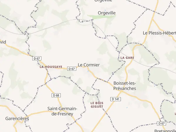Plan du Cormier