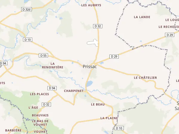 Plan de Prissac