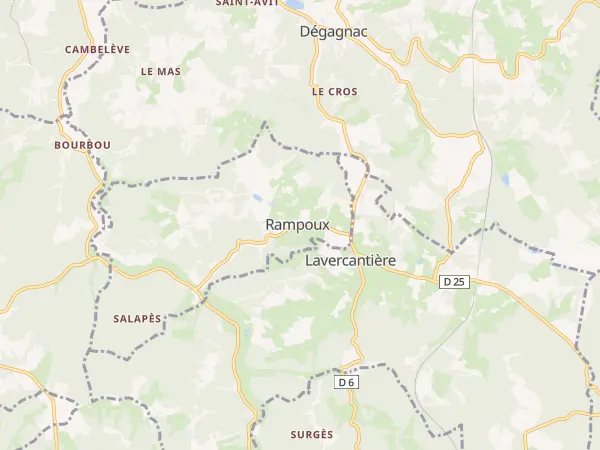 Plan de Rampoux