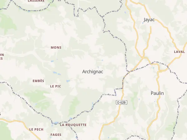 Plan de Archignac