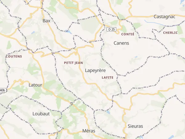 Plan de Lapeyrère