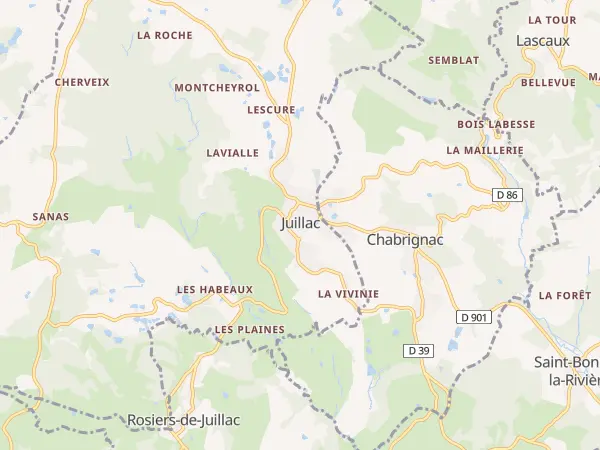 Plan de Juillac