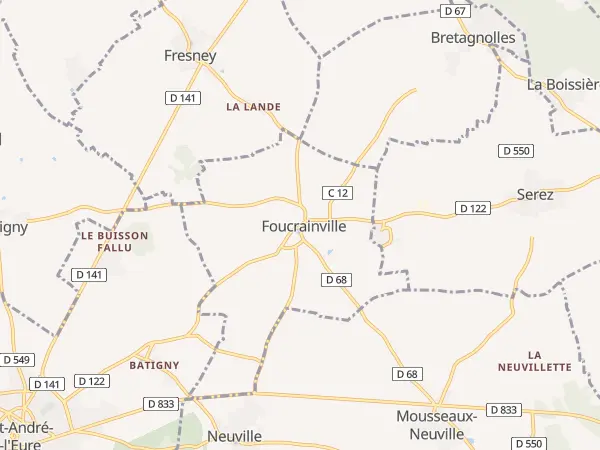 Plan de Foucrainville