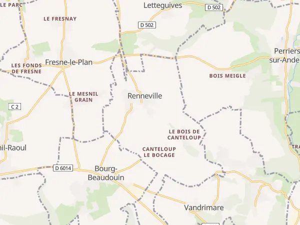 Plan de Renneville