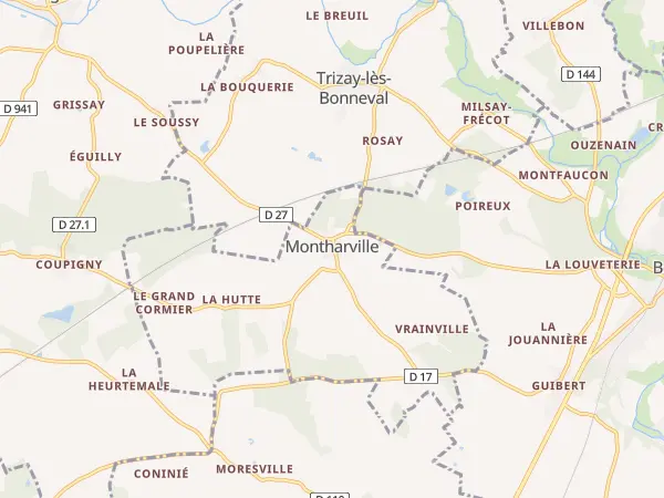 Plan de Montharville