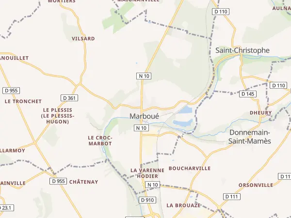 Plan de Marboué