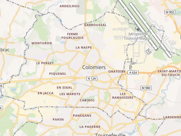 Plan de Colomiers