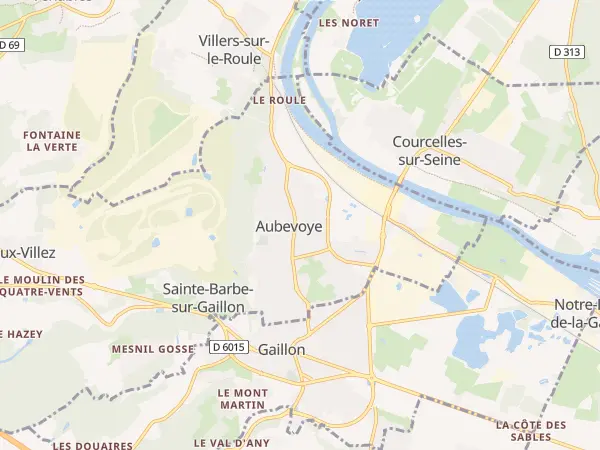 Plan du Val d’Hazey