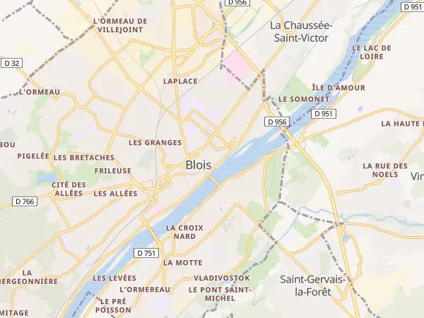 Plan de Blois