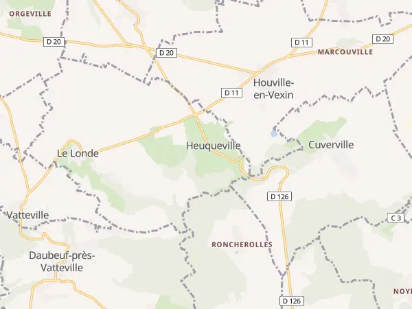 Plan de Heuqueville
