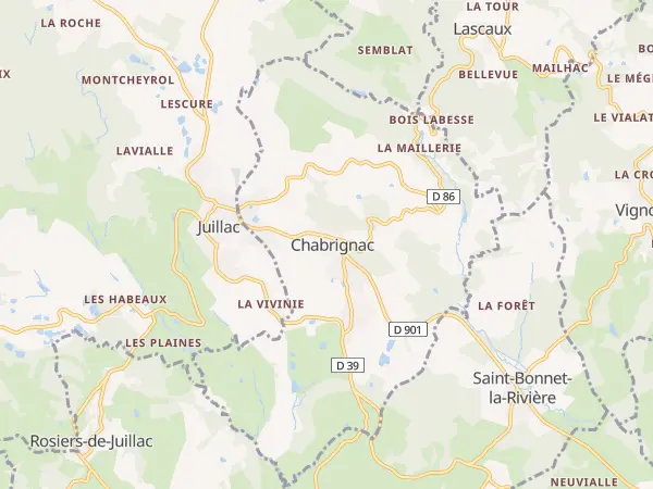 Plan de Chabrignac