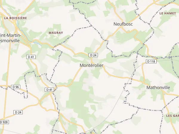Plan de Montérolier
