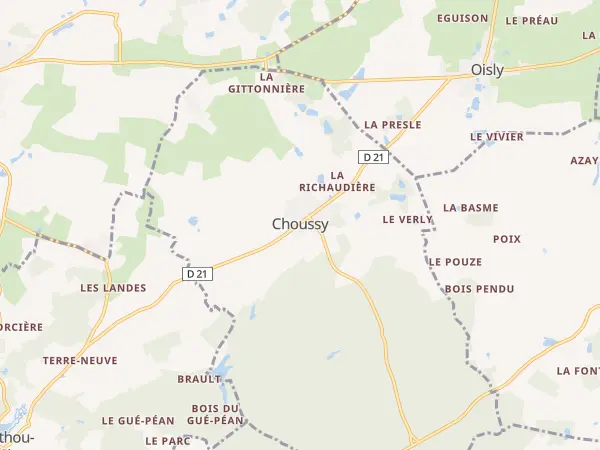 Plan de Choussy