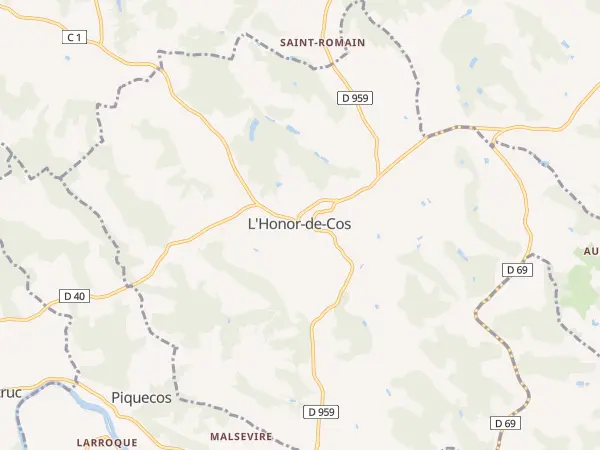Plan de L’Honor-de-Cos
