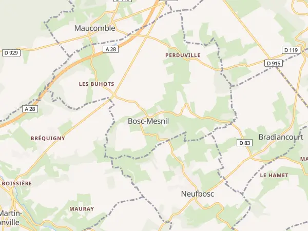 Plan de Bosc-Mesnil