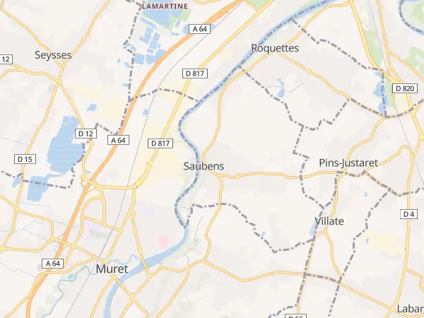 Plan de Saubens