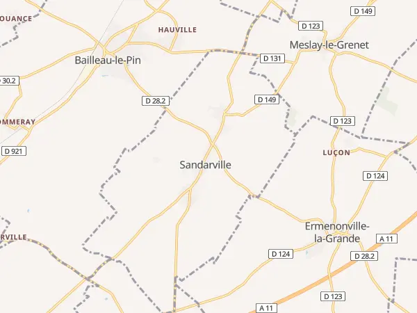 Plan de Sandarville