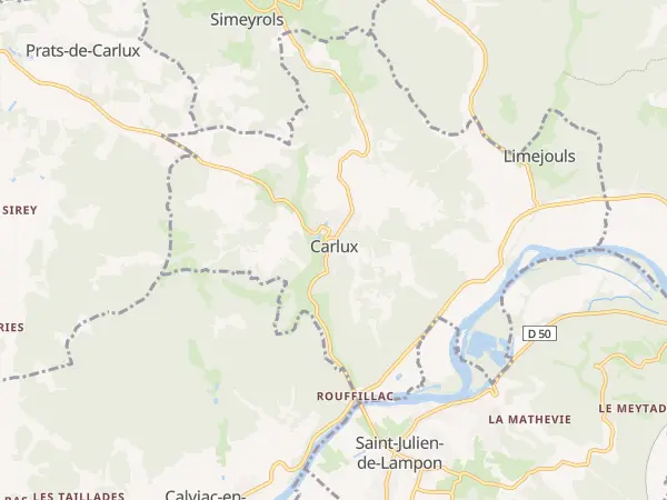 Plan de Carlux