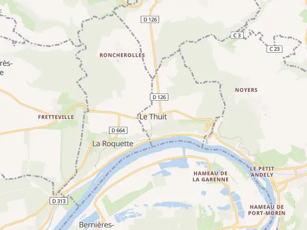 Plan du Thuit