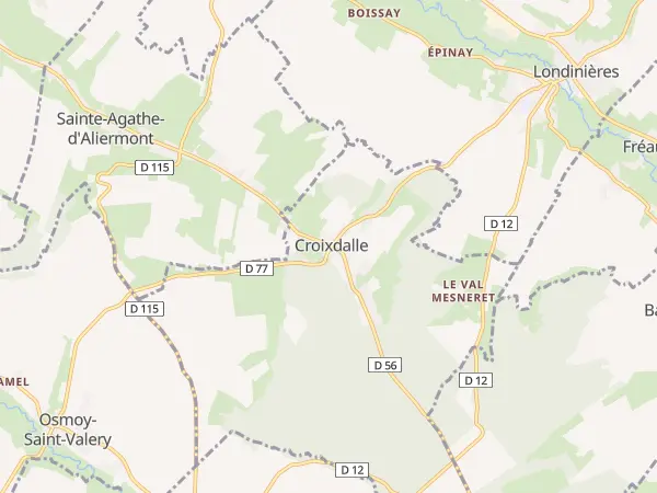 Plan de Croixdalle