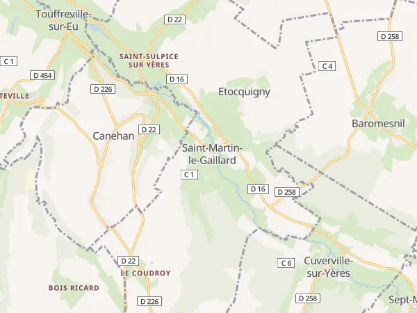Plan de Saint-Martin-le-Gaillard