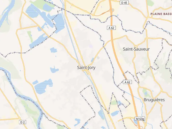 Plan de Saint-Jory