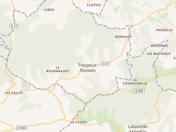 Plan de Trespoux-Rassiels