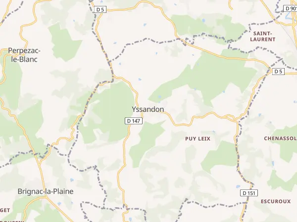 Plan de Yssandon