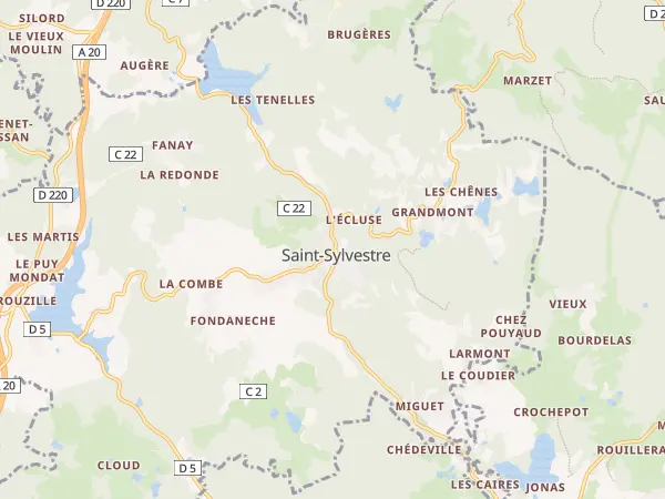 Plan de Saint-Sylvestre