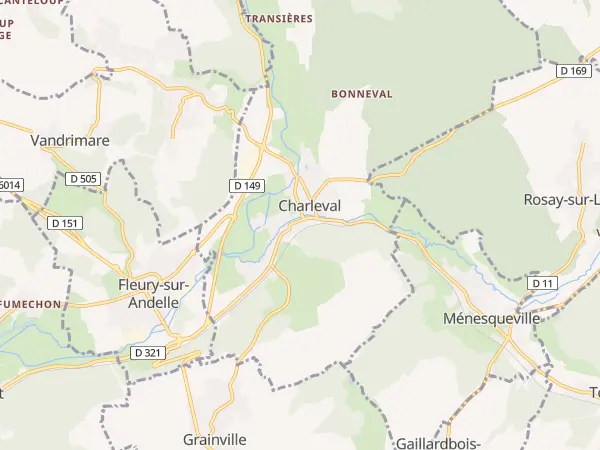 Plan de Charleval