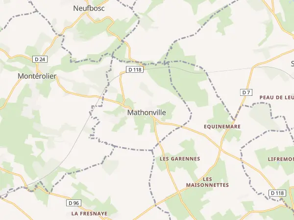 Plan de Mathonville