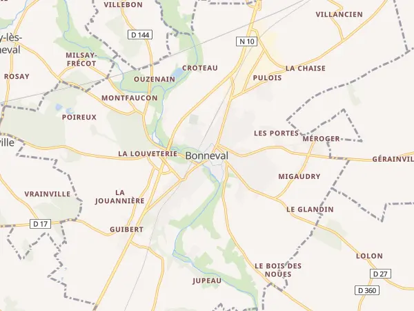 Plan de Bonneval