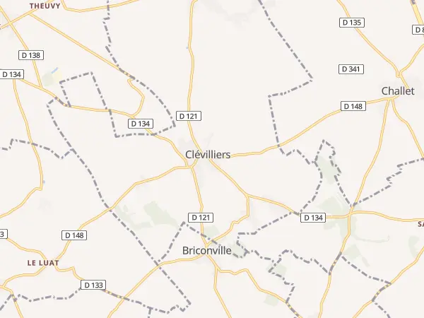 Plan de Clévilliers