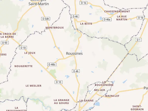 Plan de Roussines