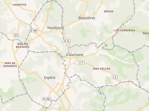 Plan de Calamane