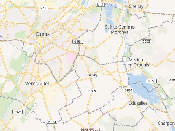 Plan de Luray