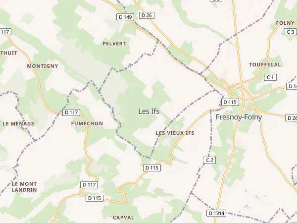 Plan des Ifs