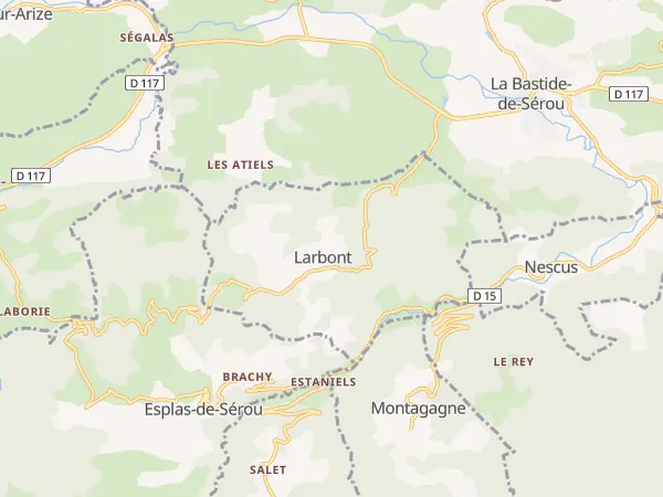 Plan de Larbont